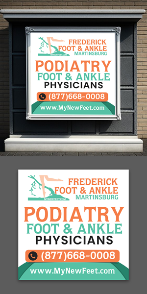 Graphic Design by ArtHive for Frederick Foot & Ankle | Design: #32809599
