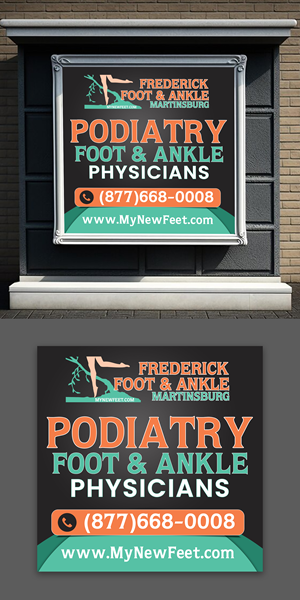 Graphic Design by ArtHive for Frederick Foot & Ankle | Design: #32809600