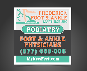 Graphic Design by JK18 for Frederick Foot & Ankle | Design #32808036