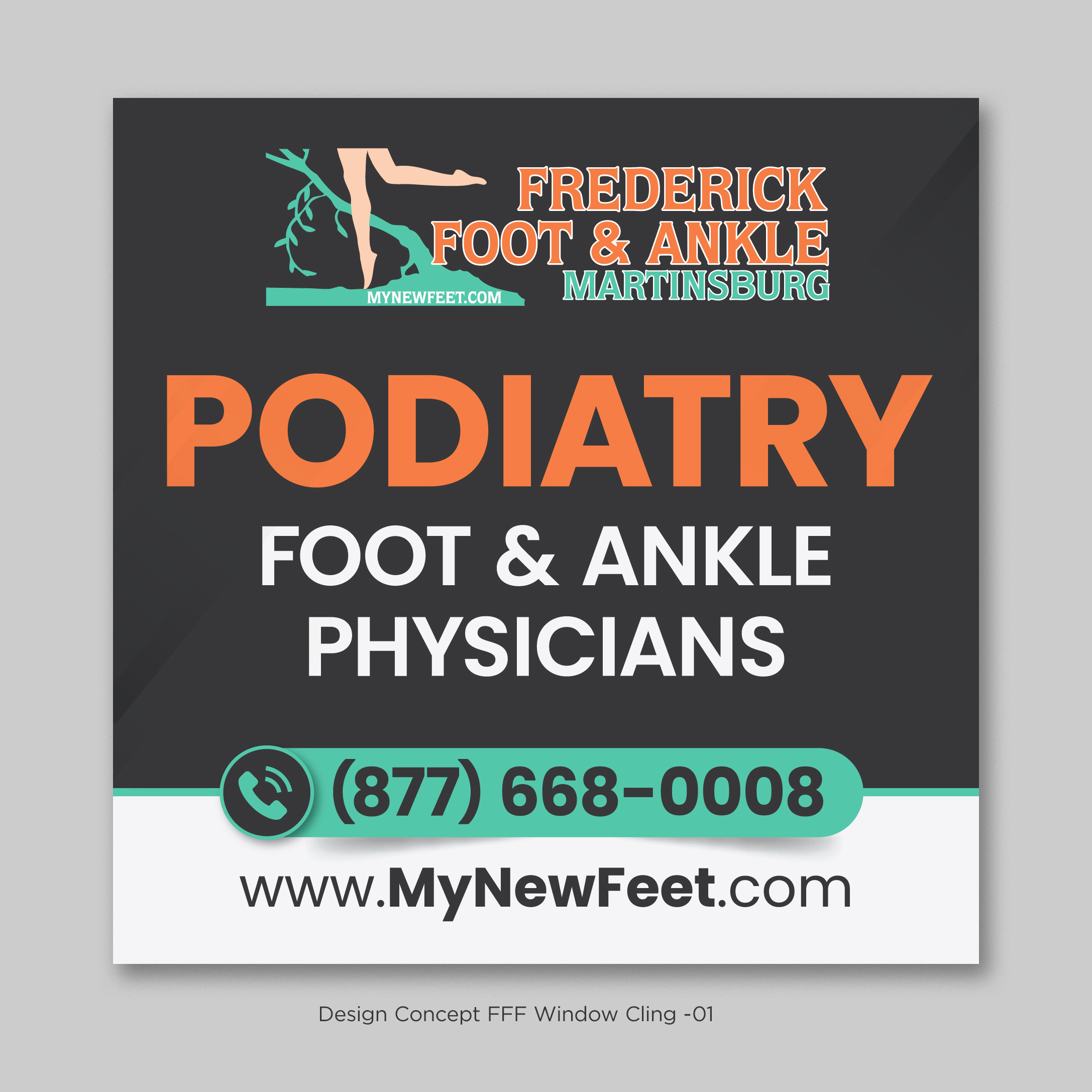 Graphic Design by D Creative for Frederick Foot & Ankle | Design #32806945