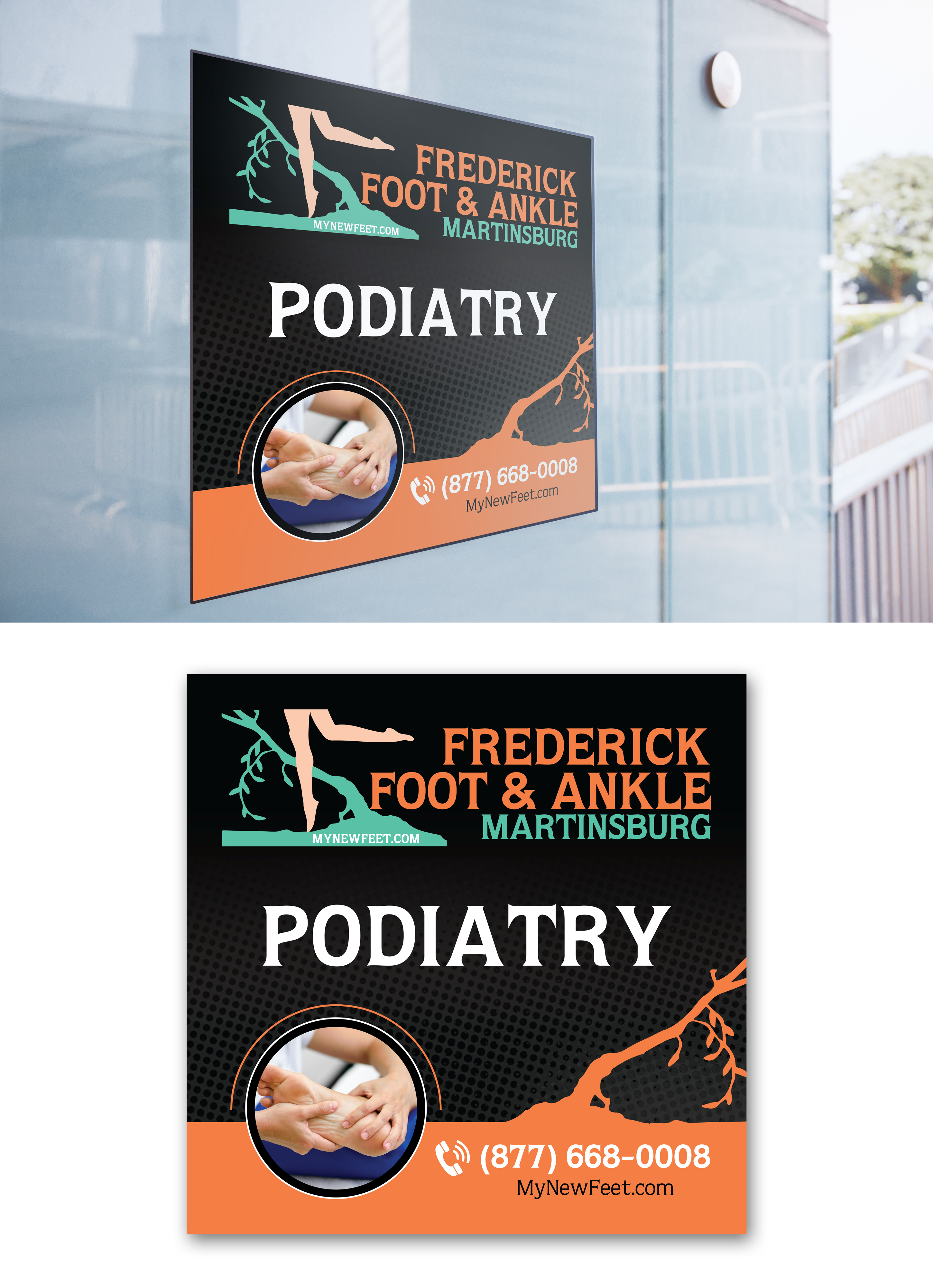 Diseño Gráfico por Impressive Designs para Frederick Foot & Ankle | Diseño #32806726