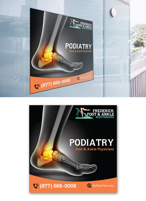 Graphic Design by Impressive Designs for Frederick Foot & Ankle | Design: #32806728