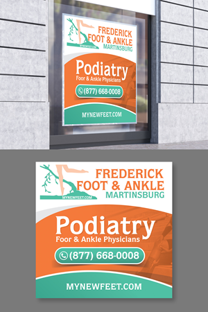 Graphic Design by Dzhafir for Frederick Foot & Ankle | Design: #32805454