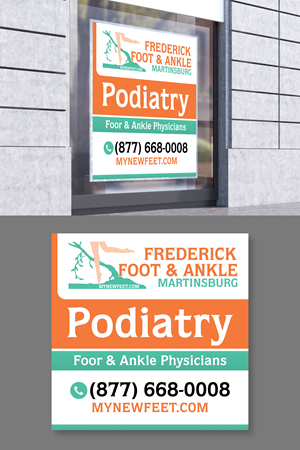 Graphic Design by Dzhafir for Frederick Foot & Ankle | Design: #32805456