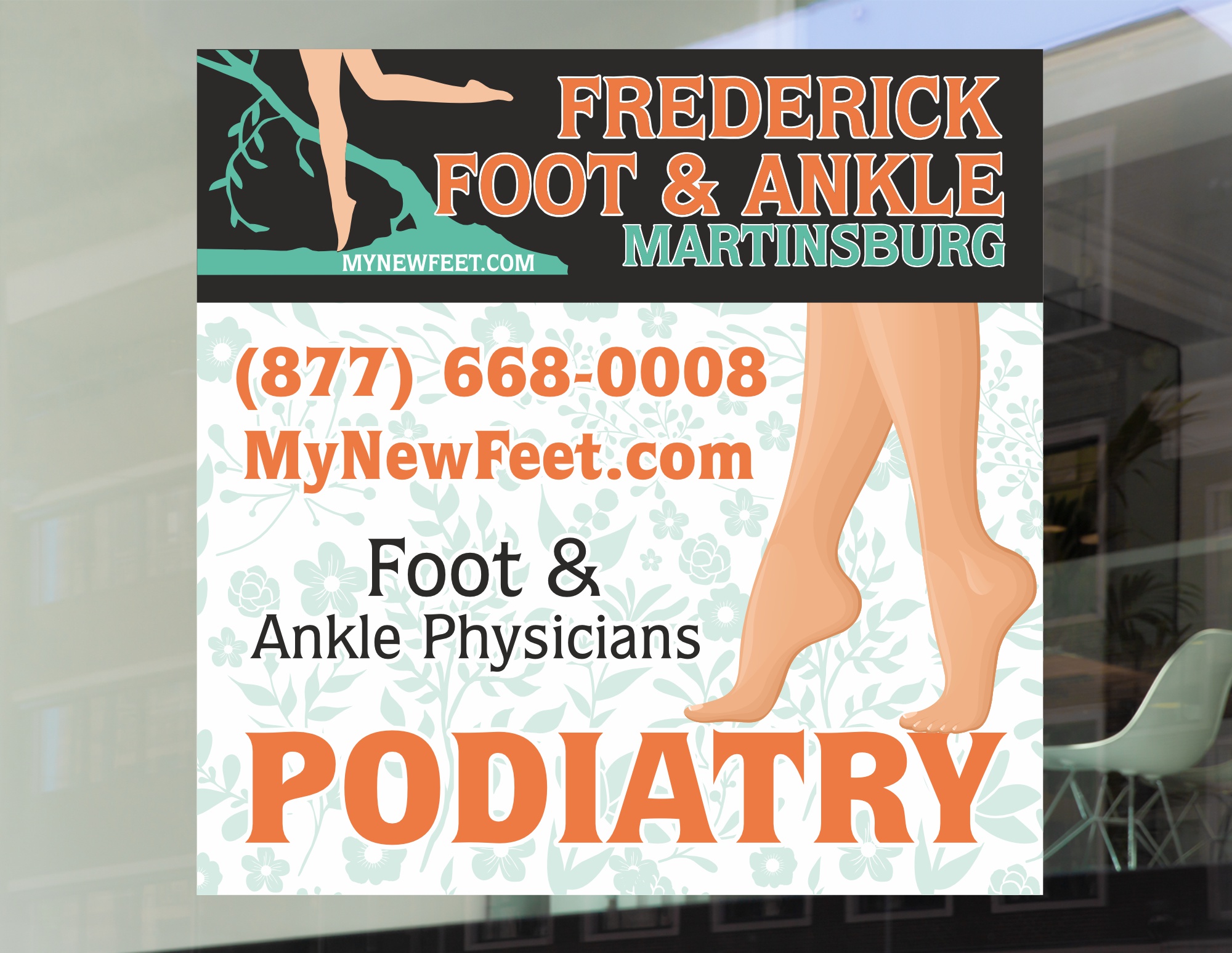 Graphic Design by Maestroto for Frederick Foot & Ankle | Design #32807130