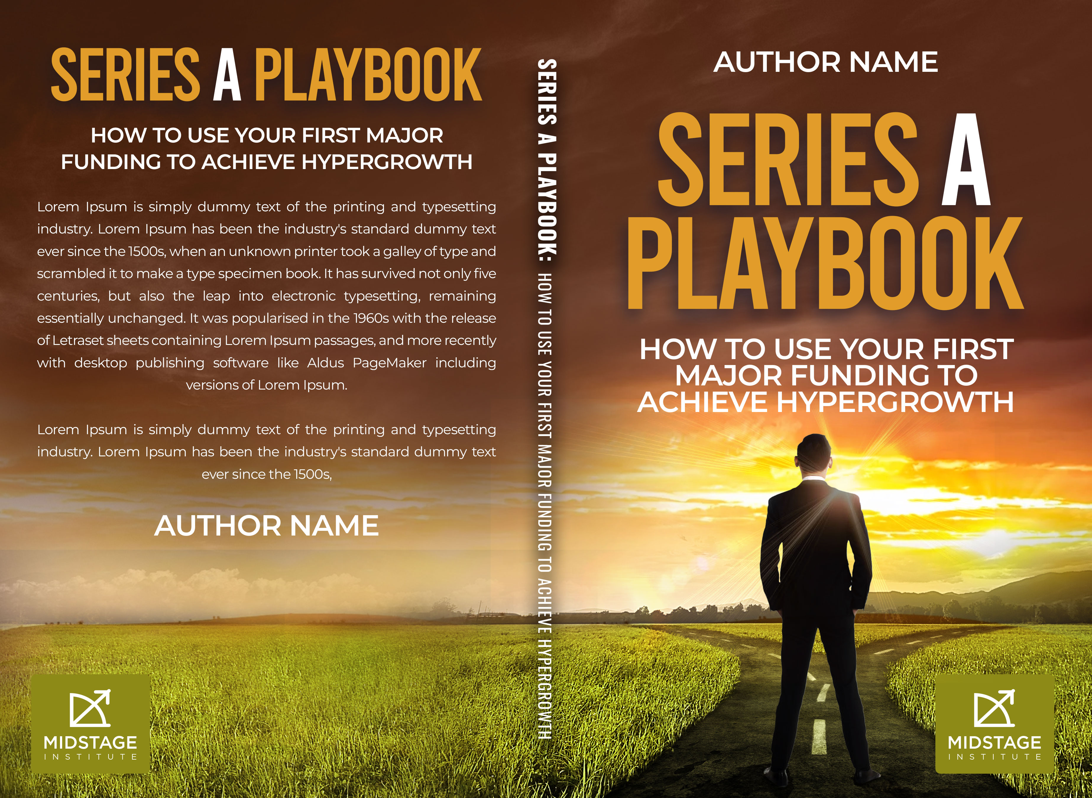 Book Cover Design by Mary Aly for Midstage Institute | Design #32816374