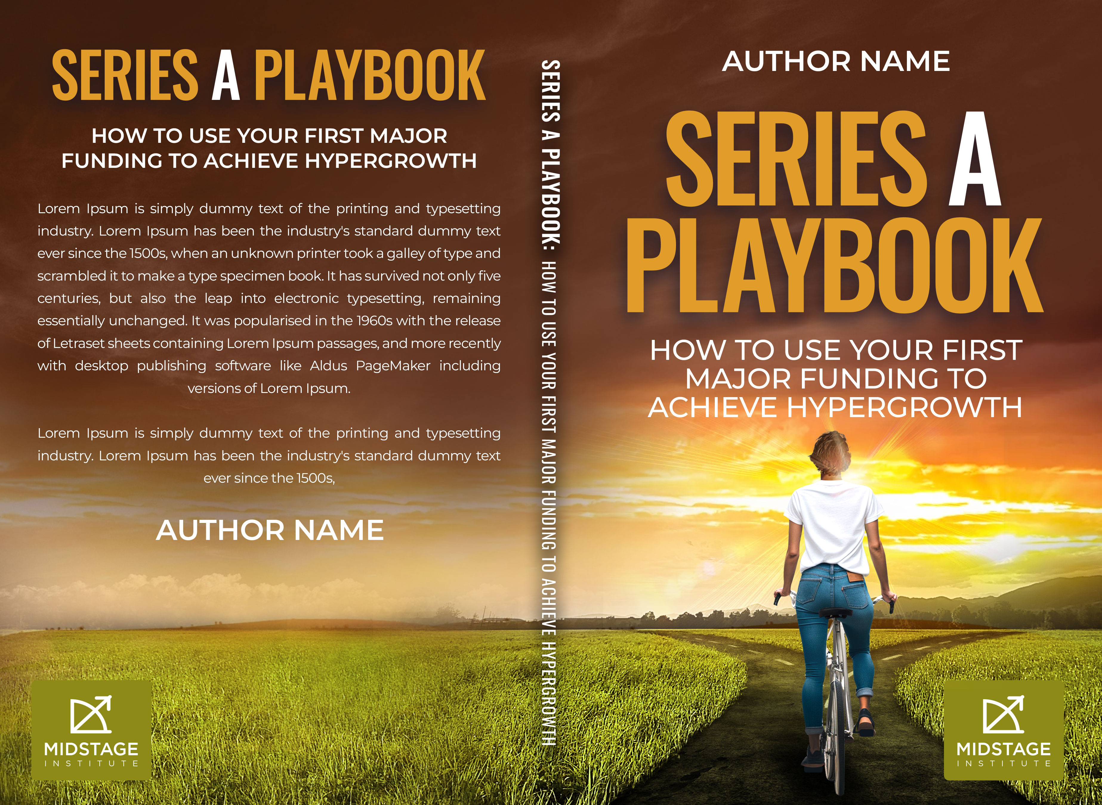 Book Cover Design by Mary Aly for Midstage Institute | Design #32828167
