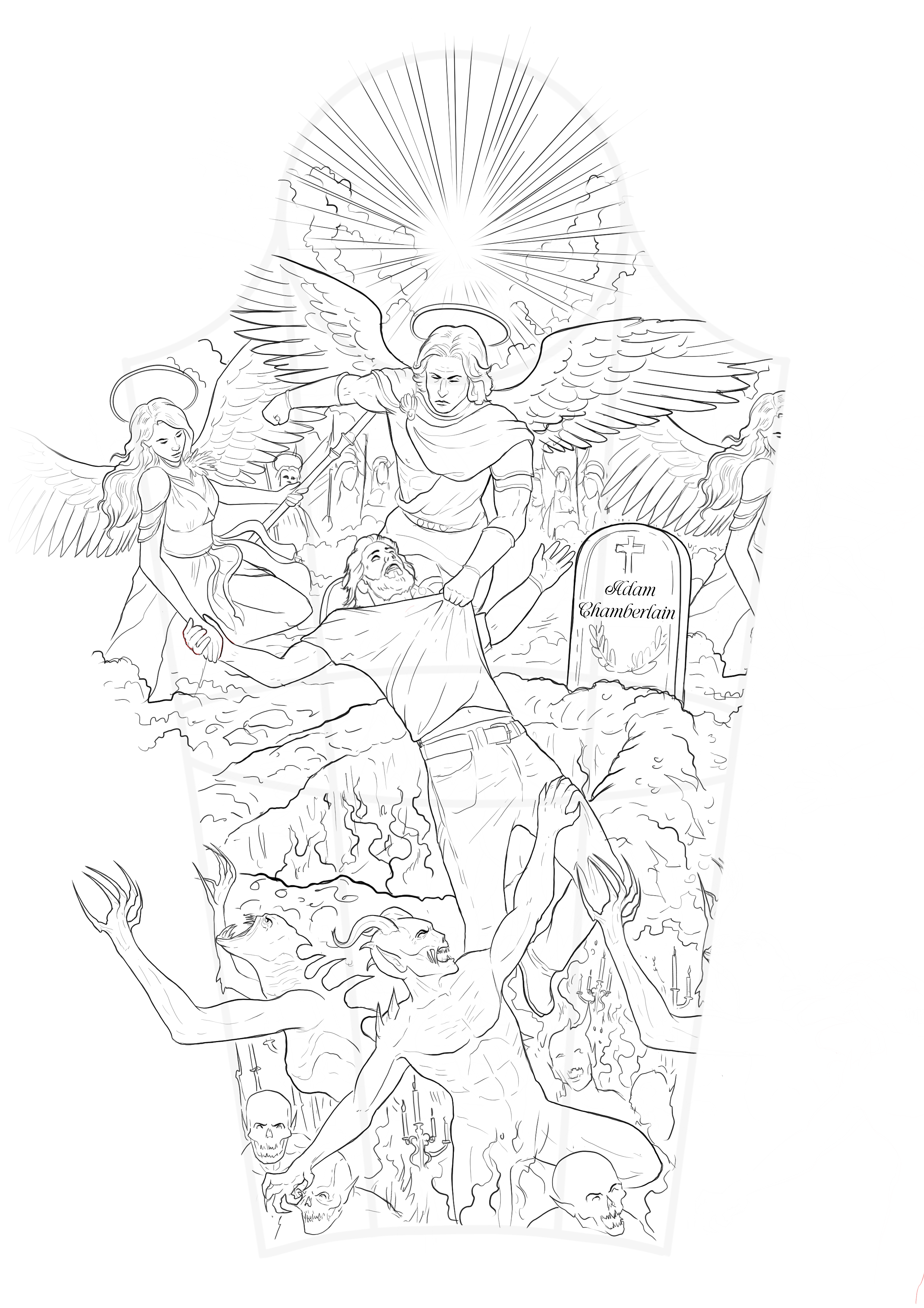 Tattoo-Design von rafaelcame 2 für dieses Projekt | Design #32834605
