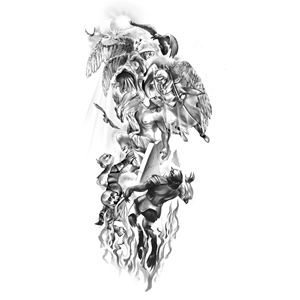 Tattoo Design by Yevhen (Ukrdesign) for this project | Design: #32825417