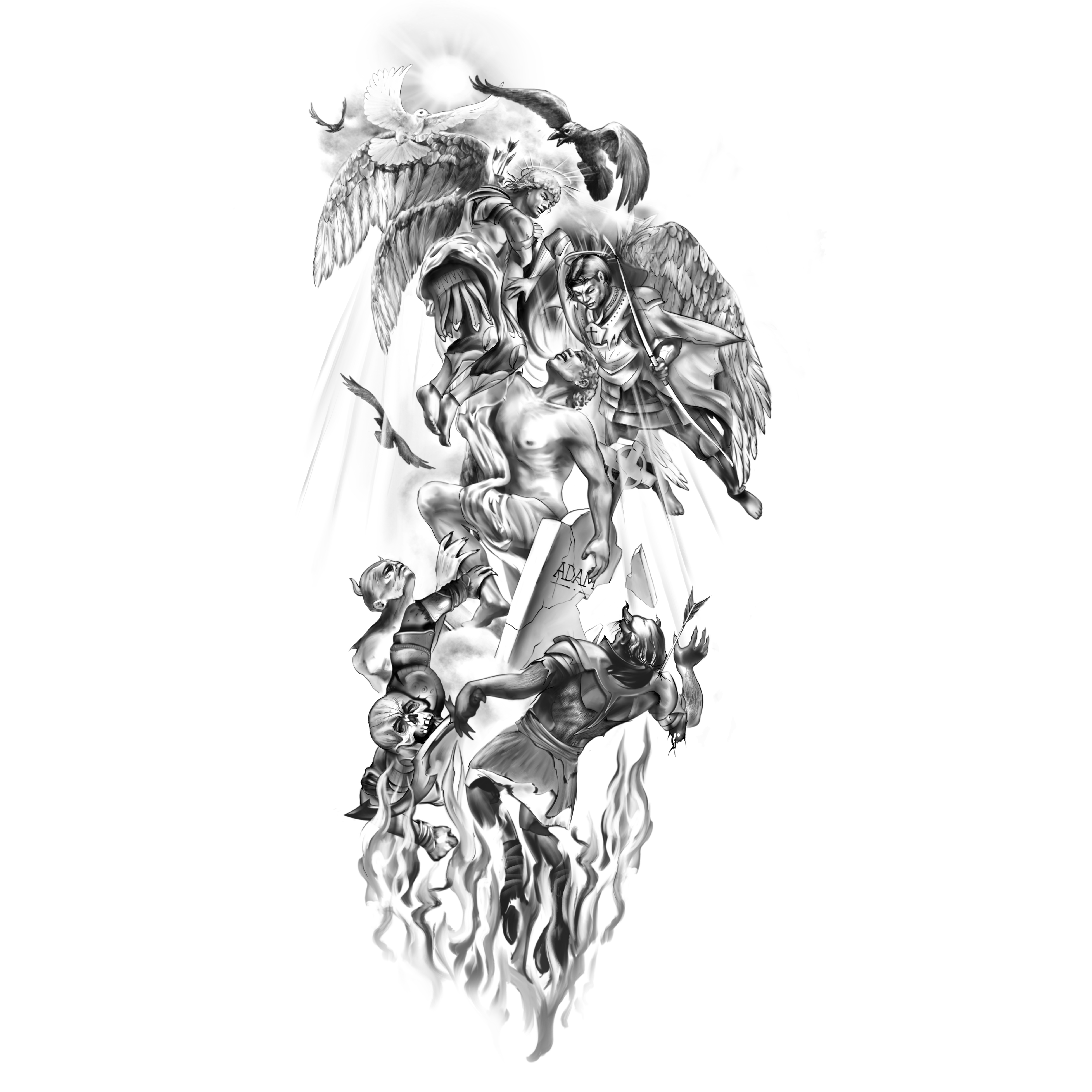 Tattoo Design by Ukrdesign for this project | Design #32832189