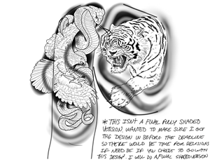 Design de Tatouage par Kasey Smith pour ce projet | Design : #32834737