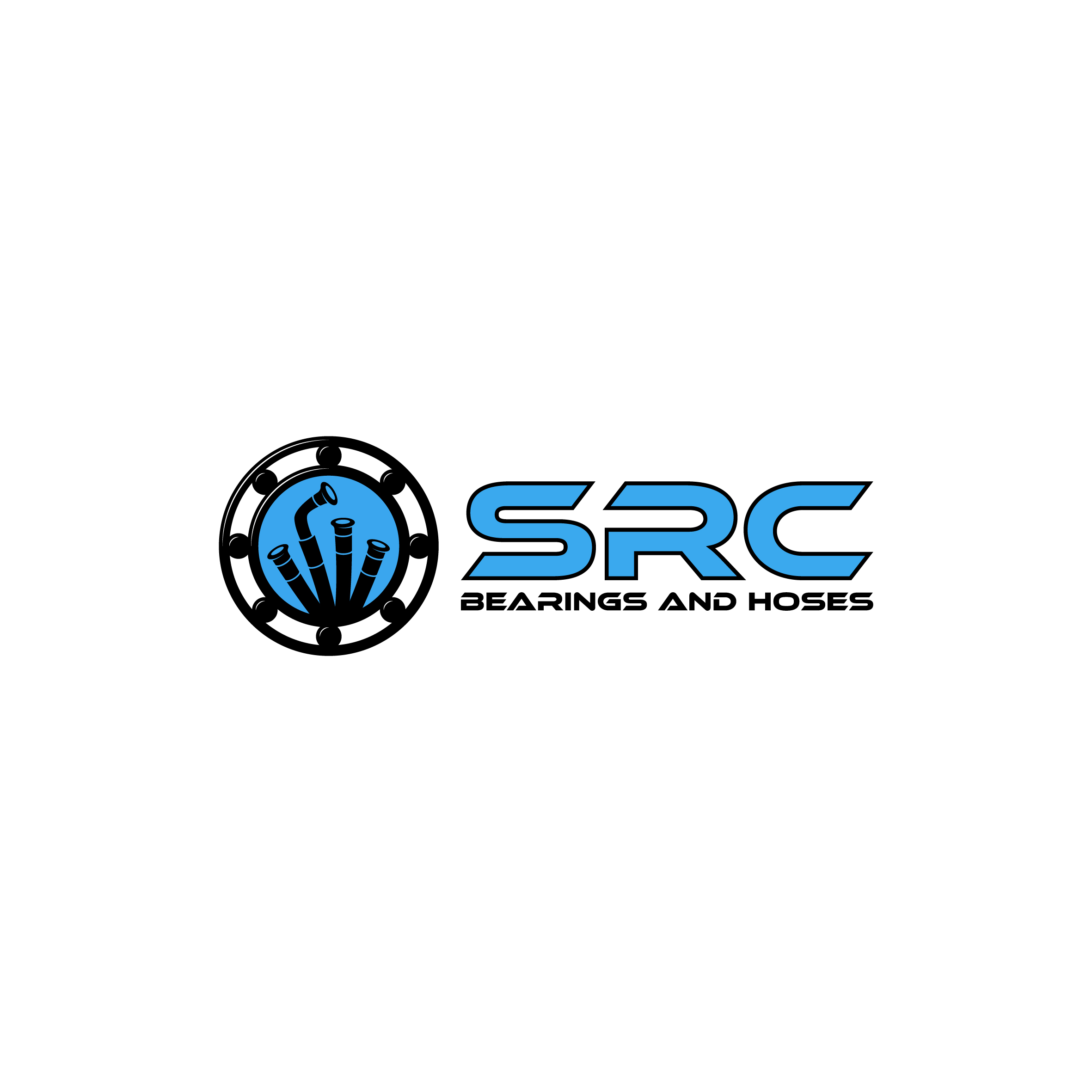Logo Design by Aljune Castro Designs for SRC Bearings and Hoses | Design #32813917