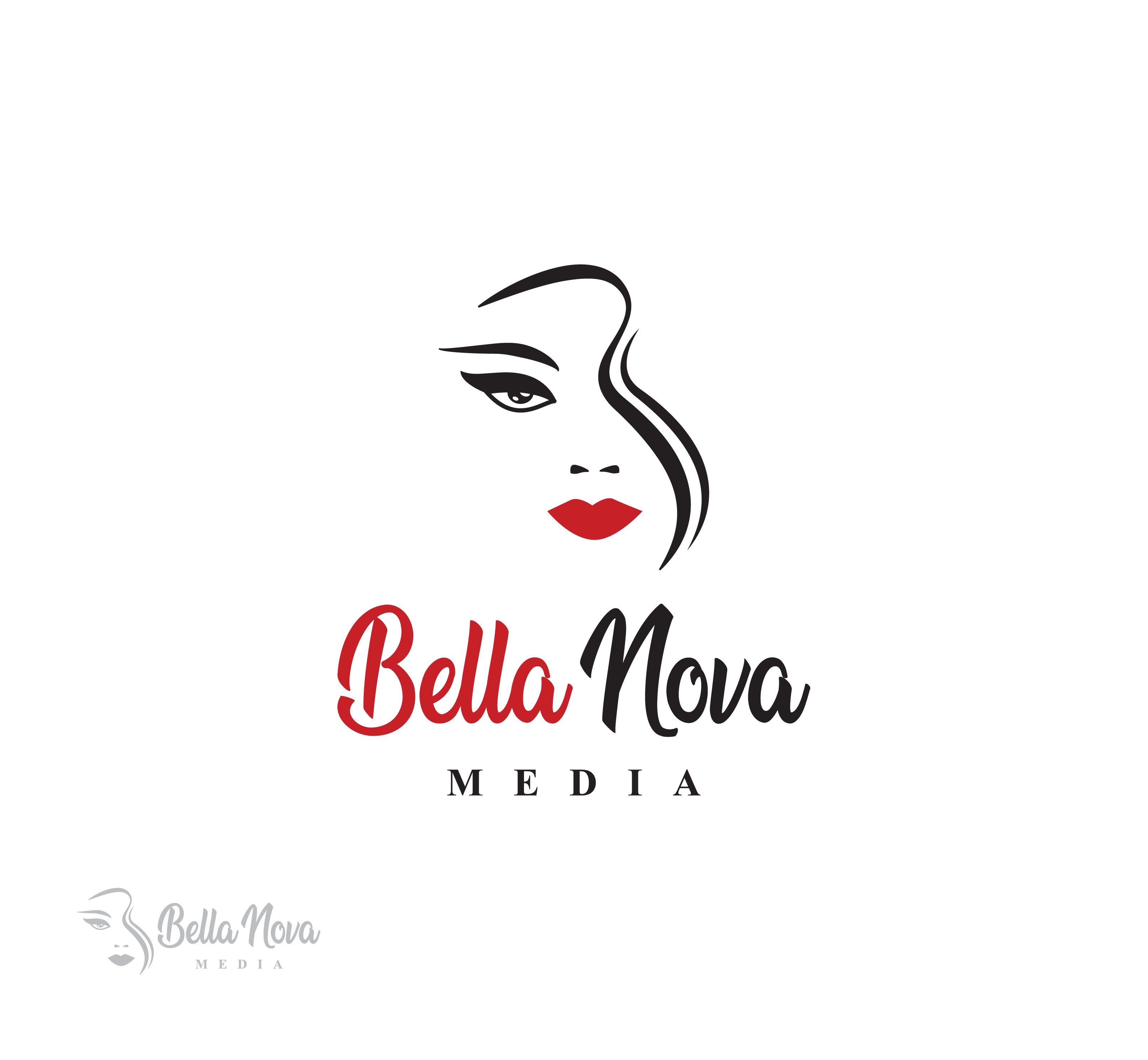 Logo Design by Kira Graphics for Bella Nova Media | Design #32850647
