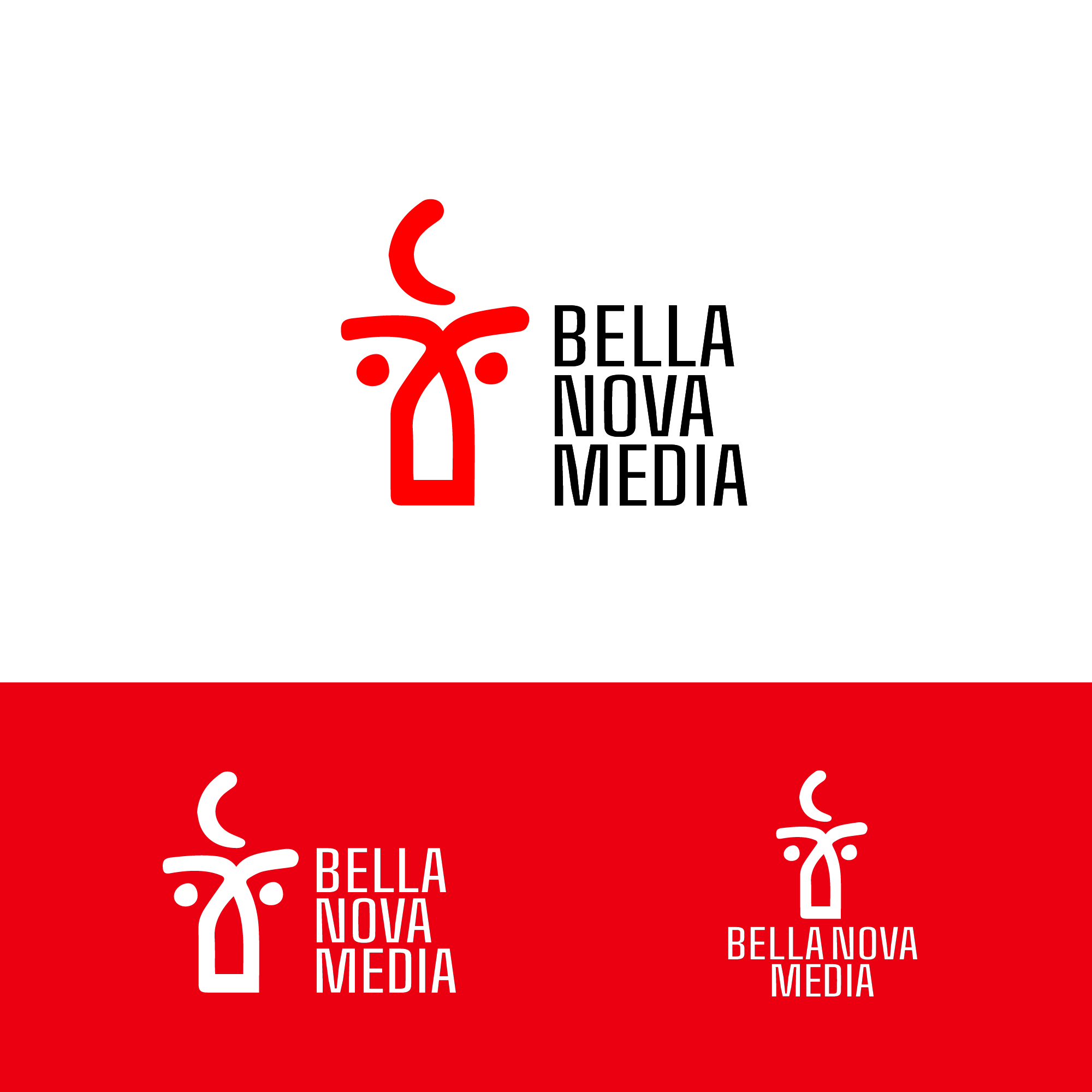 Logo Design by KIRIKASHU for Bella Nova Media | Design #32854563