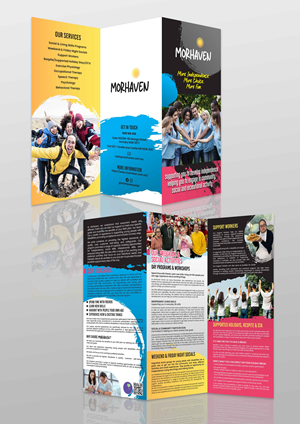 Flyer Design by artheirz for Morhaven Disability Services | Design #32975423