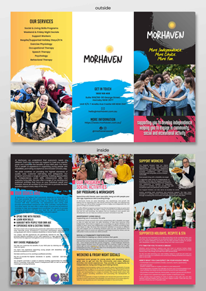 Flyer Design by artheirz for Morhaven Disability Services | Design: #32975424