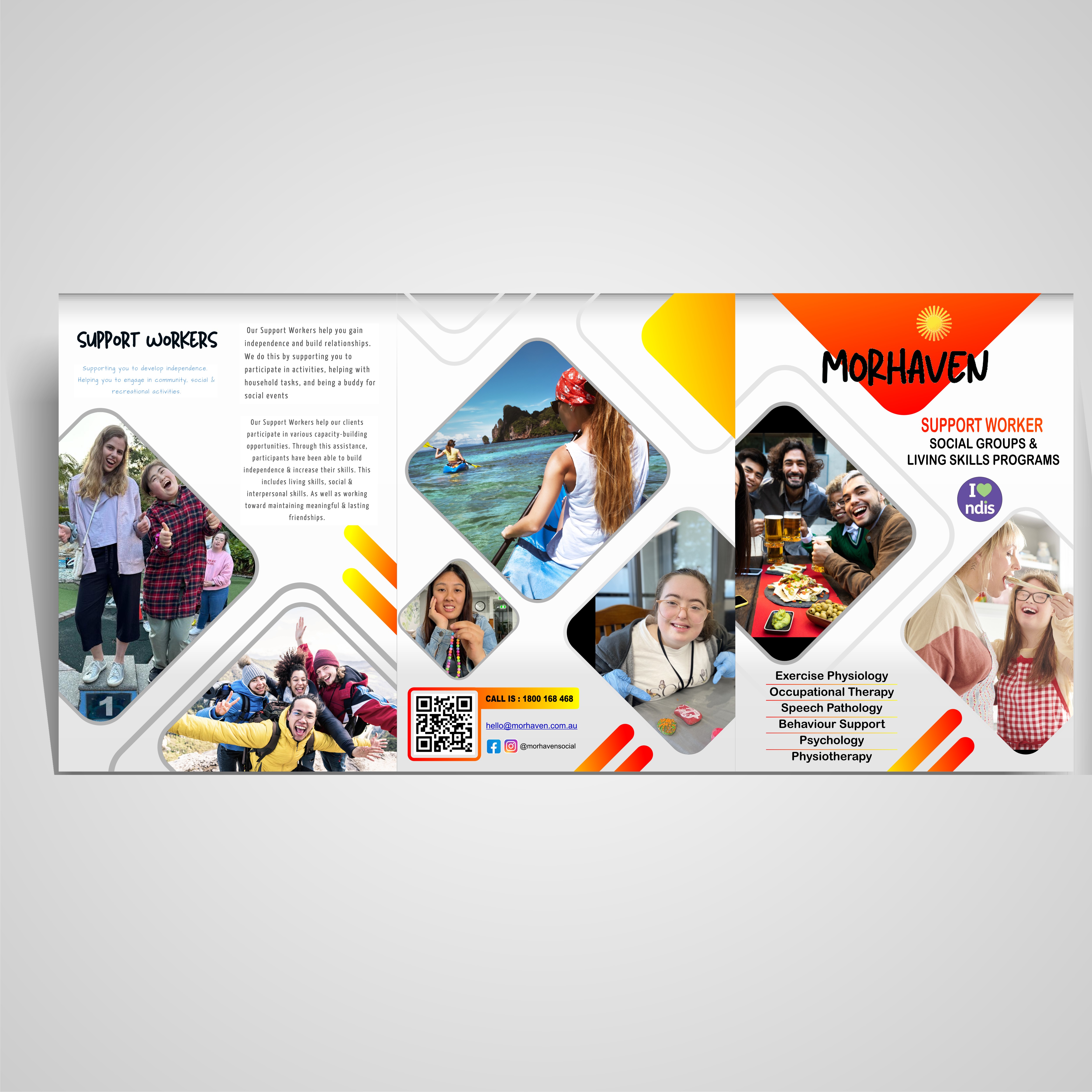Flyer Design by All art for Morhaven Disability Services | Design #32917413