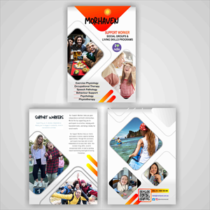Flyer Design by All art for Morhaven Disability Services | Design: #32917480