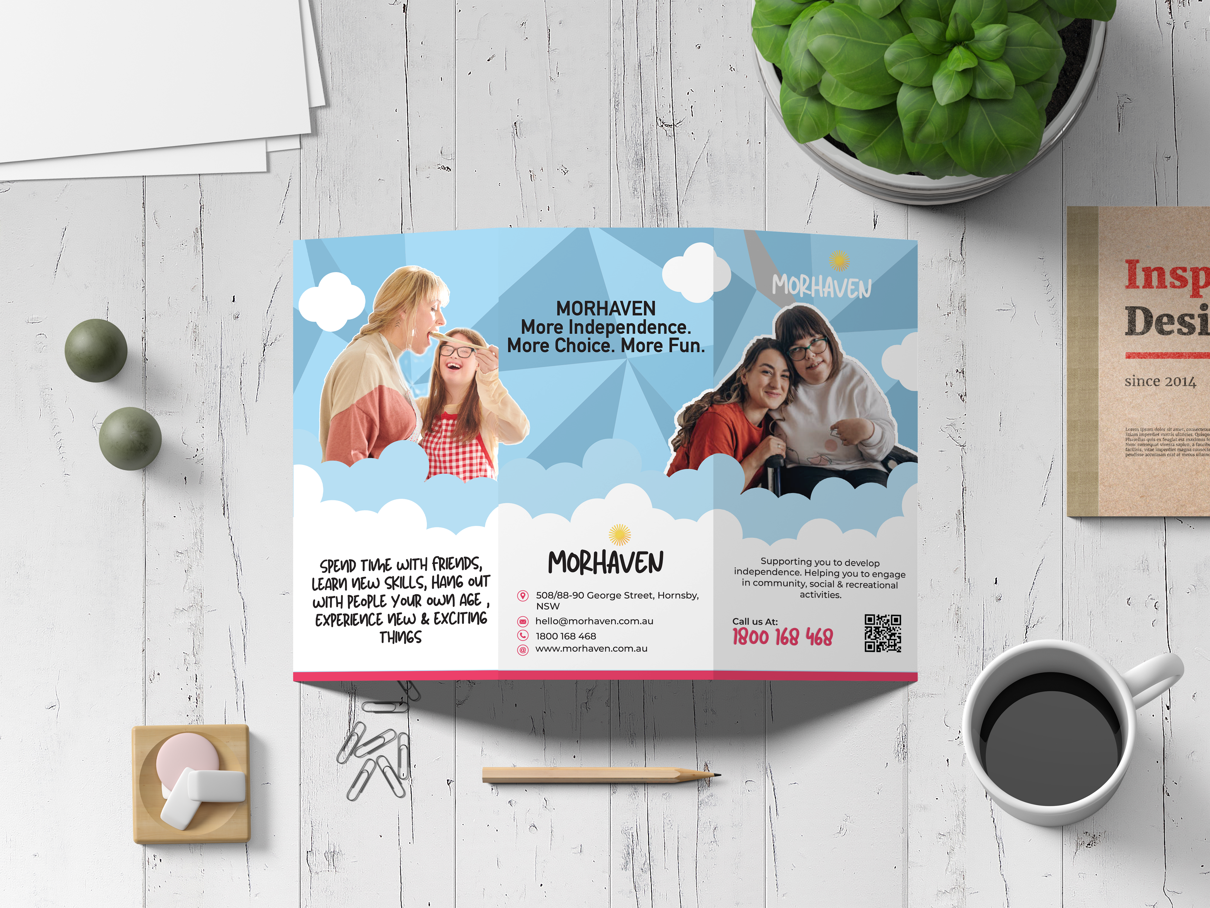 Flyer Design by hema dhawan for Morhaven Disability Services | Design #32981010