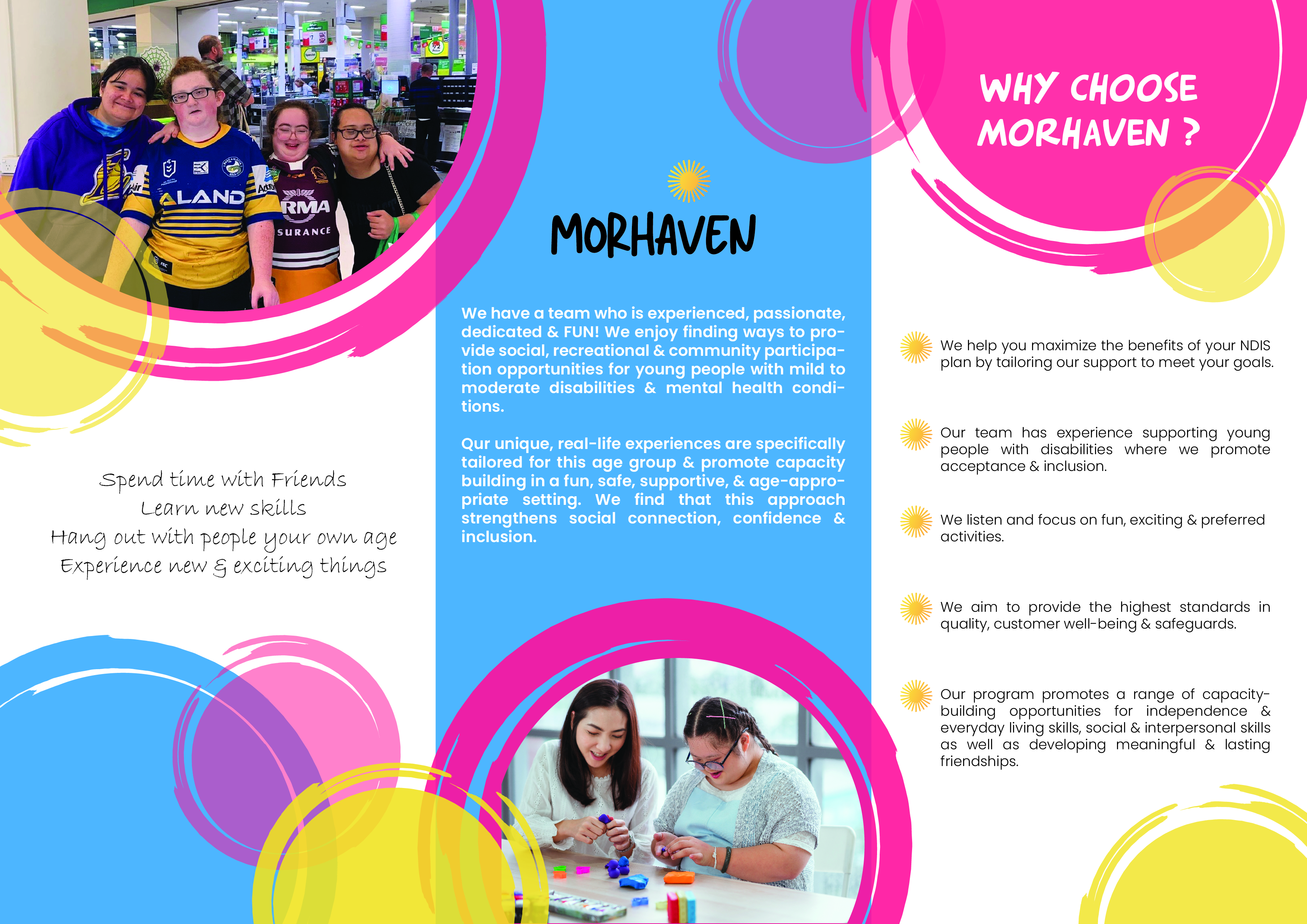 Flyer Design by Krold IT Solutions for Morhaven Disability Services | Design #32901803