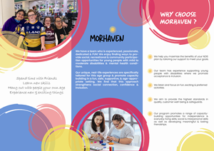 Flyer Design by Krold IT Solutions for Morhaven Disability Services | Design: #32901803
