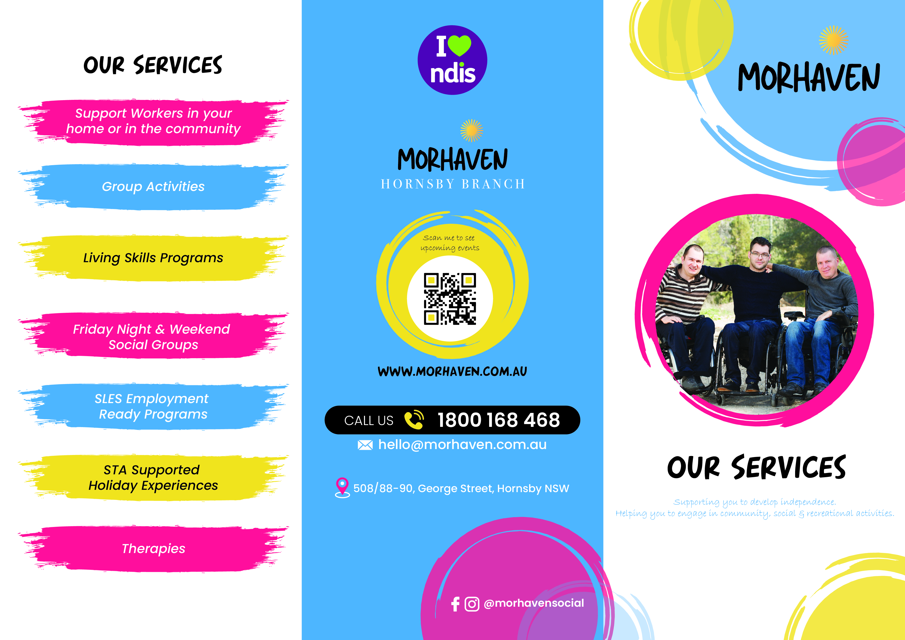Flyer Design by Krold IT Solutions for Morhaven Disability Services | Design #32901804