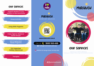 Flyer Design by Krold IT Solutions for Morhaven Disability Services | Design: #32901804