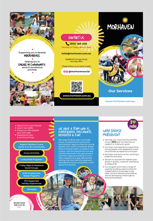 Flyer Design by Limonero DG for Morhaven Disability Services | Design: #32922766
