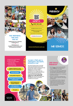 Flyer Design by Limonero DG for Morhaven Disability Services | Design: #32932711