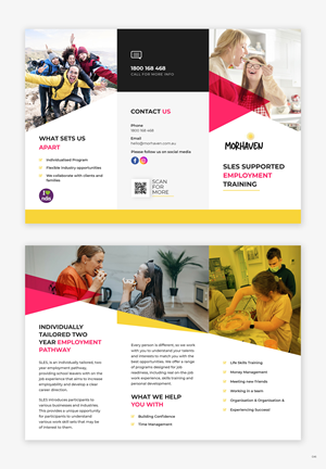 Flyer Design by pb for Morhaven Disability Services | Design #32885534