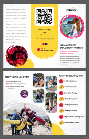 Flyer Design by pb for Morhaven Disability Services | Design: #32885536