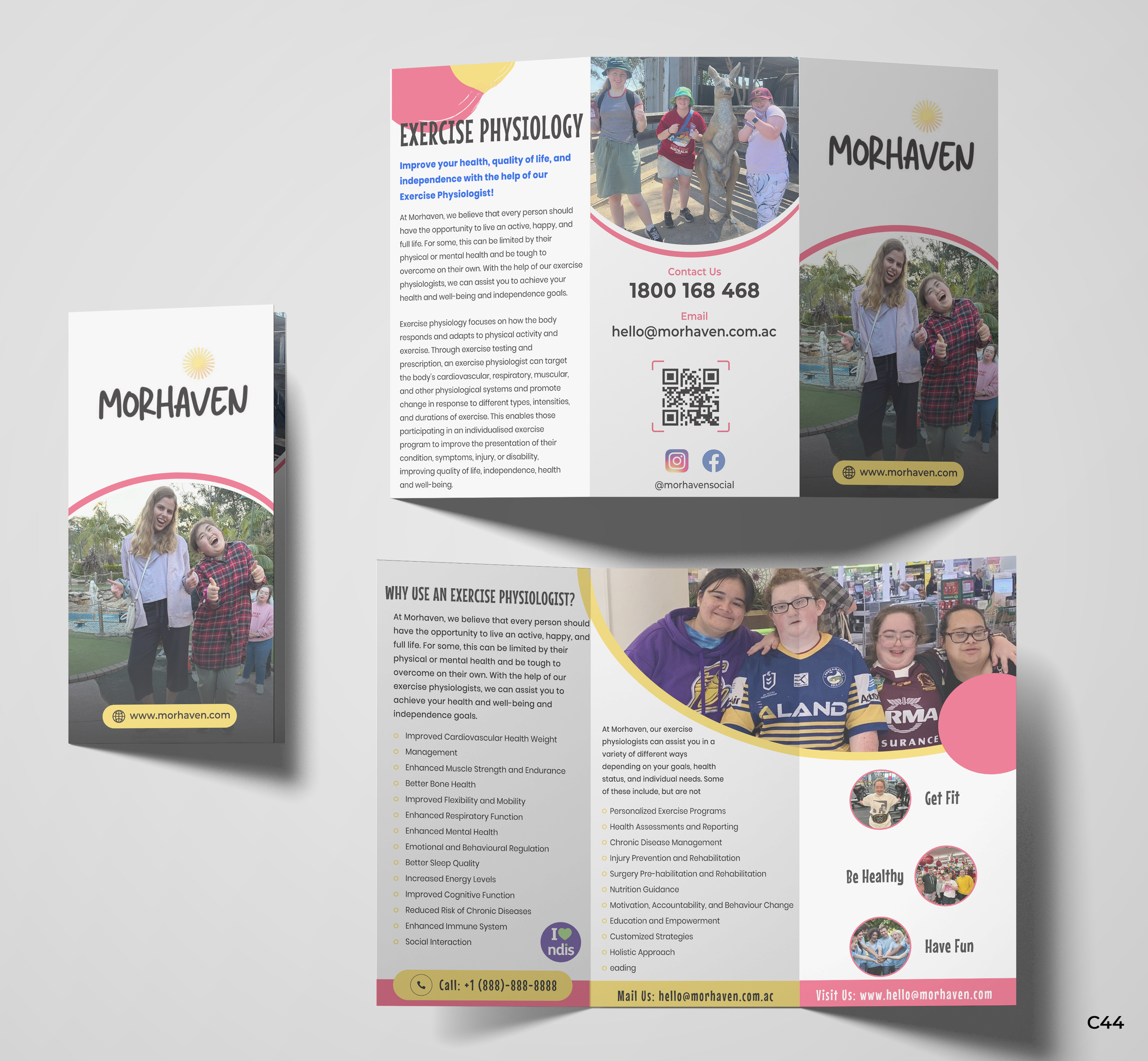 Flyer Design by pb for Morhaven Disability Services | Design #32885538