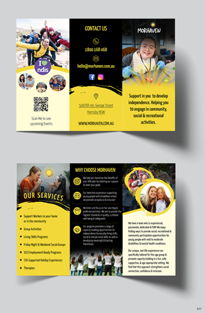 Flyer Design by pb for Morhaven Disability Services | Design: #32885550
