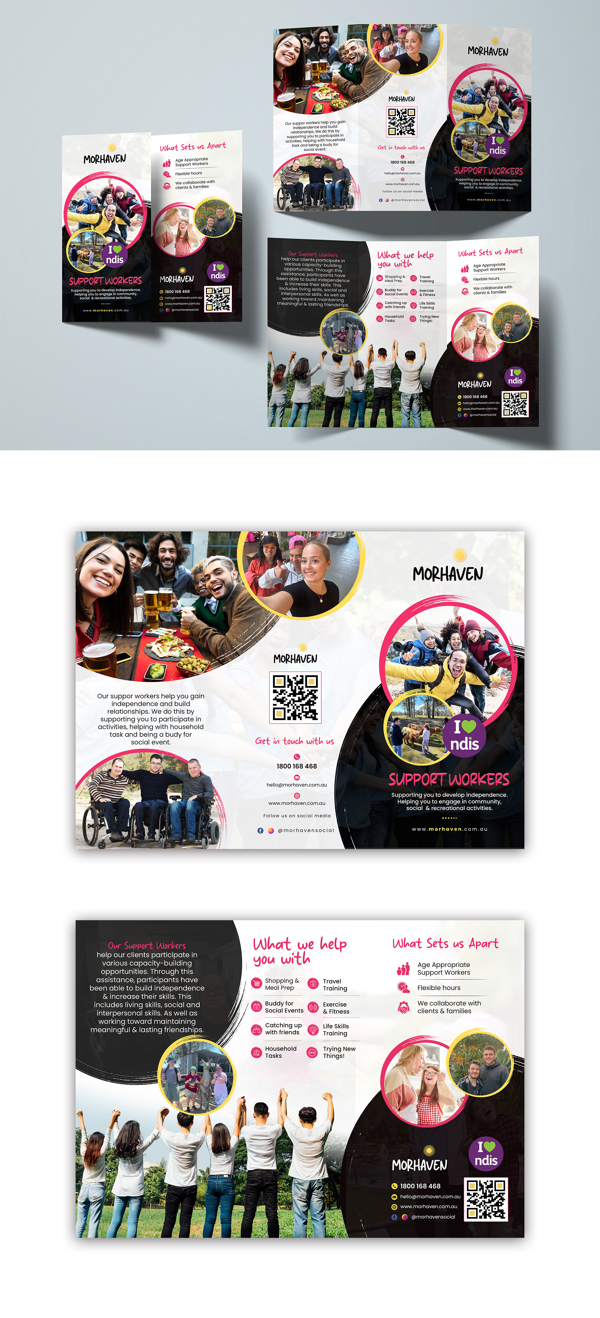 Flyer-Design von debdesign für Morhaven Disability Services | Design #32875871