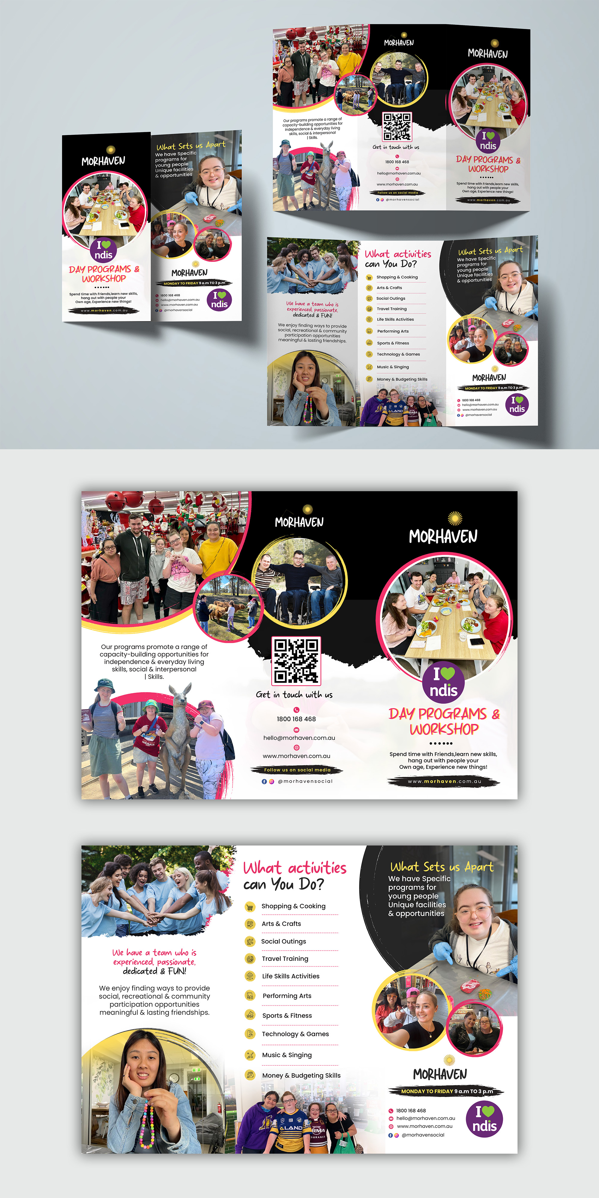 Flyer Design by debdesign for Morhaven Disability Services | Design #32882334