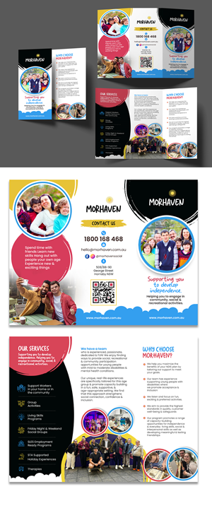 Flyer Design by debdesign for Morhaven Disability Services | Design: #32882400