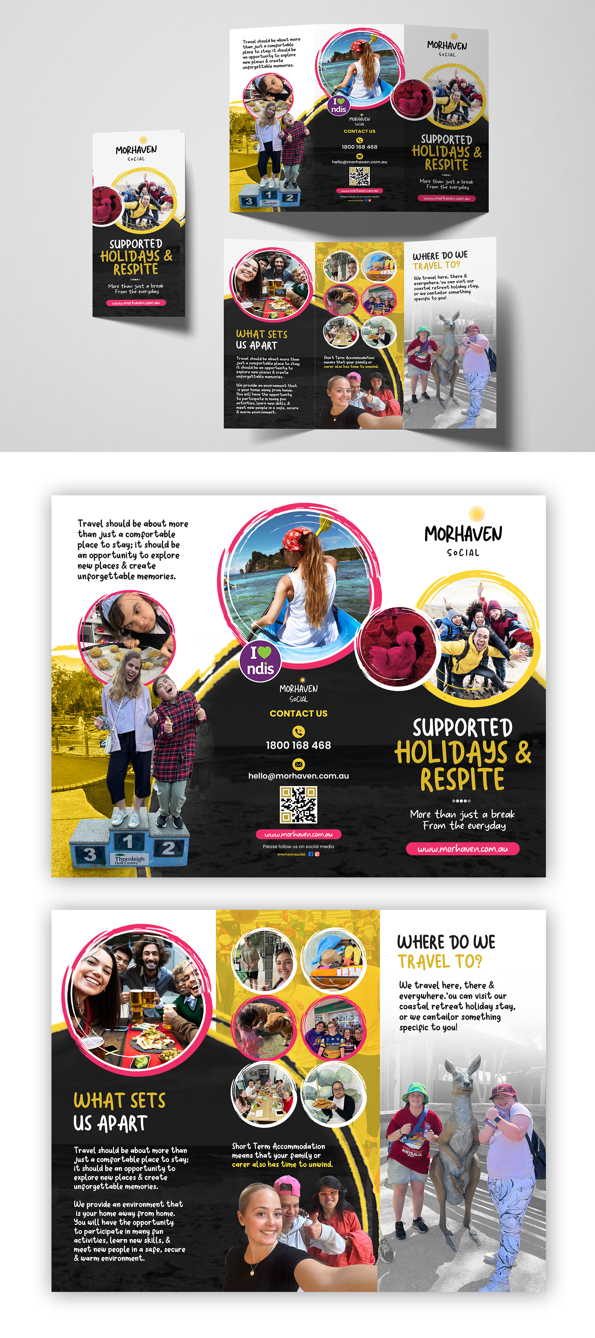 Flyer Design by debdesign for Morhaven Disability Services | Design #32904615