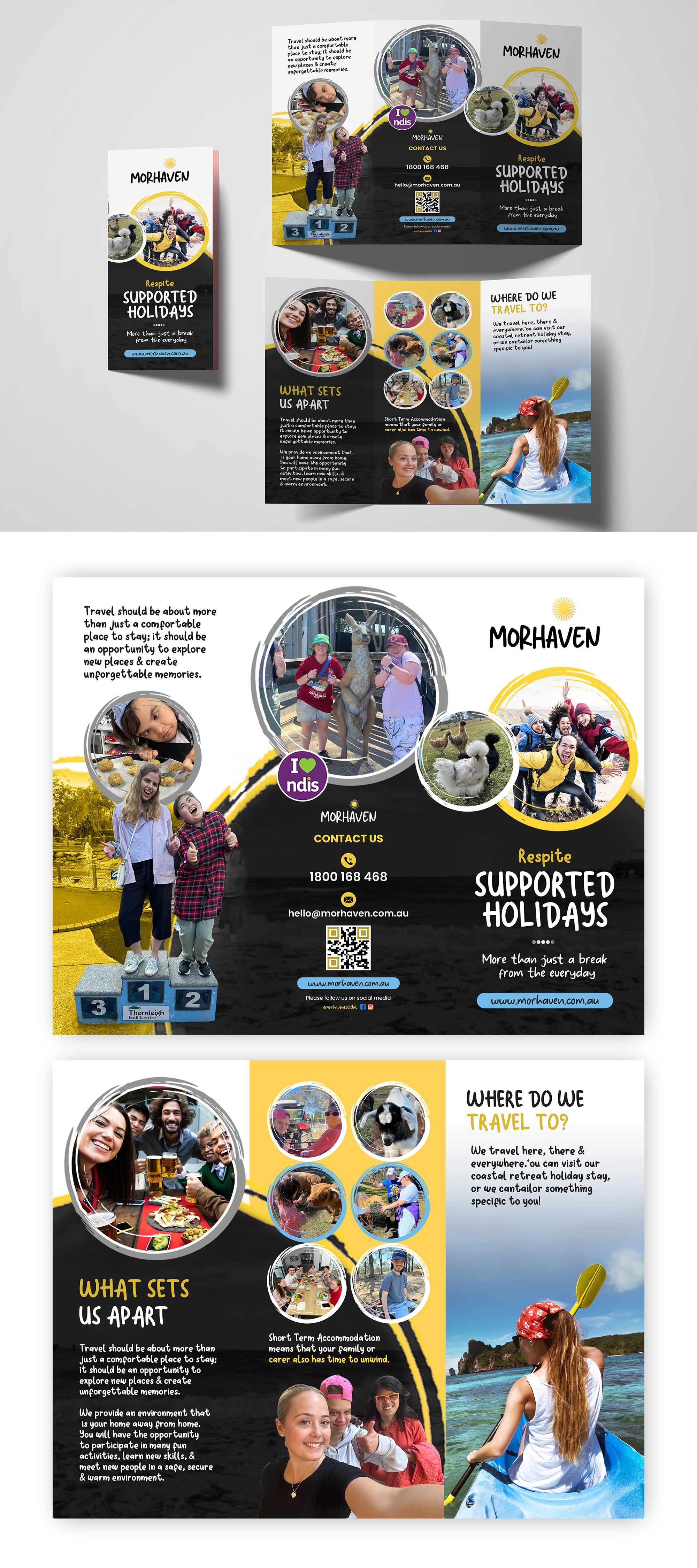 Flyer-Design von debdesign für Morhaven Disability Services | Design #32920552