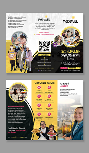 Flyer Design by debdesign for Morhaven Disability Services | Design: #32997697