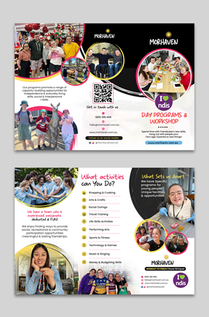 Flyer Design by debdesign for Morhaven Disability Services | Design: #32997704
