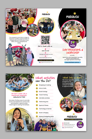 Flyer Design by debdesign for Morhaven Disability Services | Design #33013474