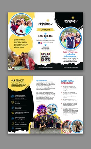 Flyer Design by debdesign for Morhaven Disability Services | Design: #33016812