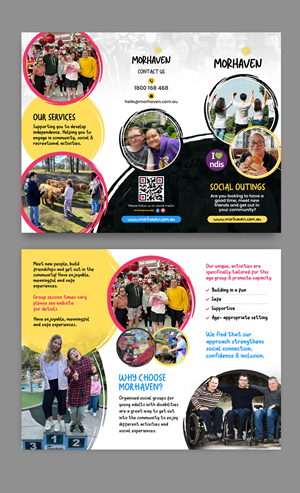 Flyer Design by debdesign for Morhaven Disability Services | Design: #33020354
