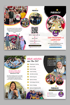 Flyer Design by debdesign for Morhaven Disability Services | Design: #33222284