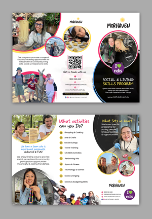 Flyer Design by debdesign for Morhaven Disability Services | Design: #33231773