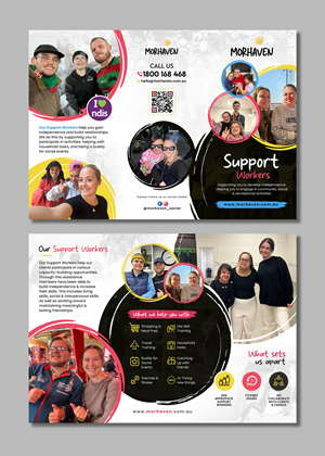Flyer Design by debdesign for Morhaven Disability Services | Design: #33240023