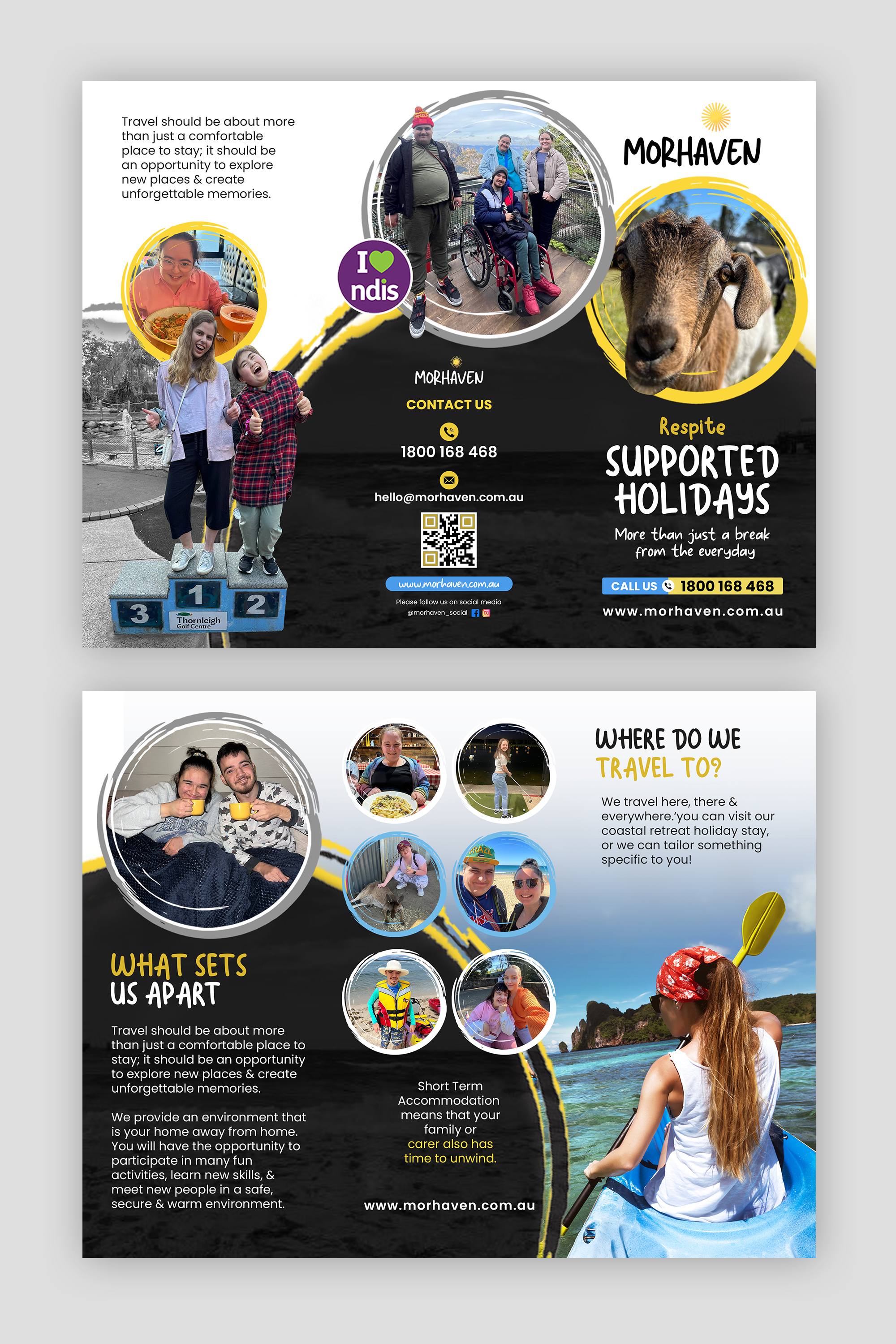 Flyer Design by debdesign for Morhaven Disability Services | Design #33240502