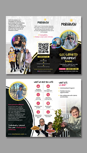 Flyer Design by debdesign for Morhaven Disability Services | Design: #33240588