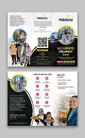 Flyer Design by debdesign for Morhaven Disability Services | Design: #33248481