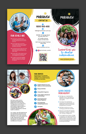 Flyer Design by debdesign for Morhaven Disability Services | Design: #33248639